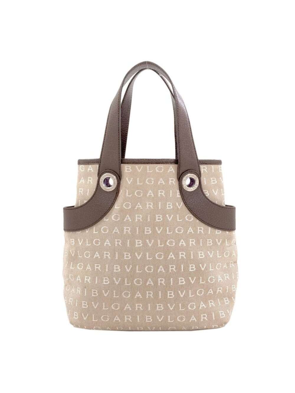 Bvlgari Logomania Handbag Canvas